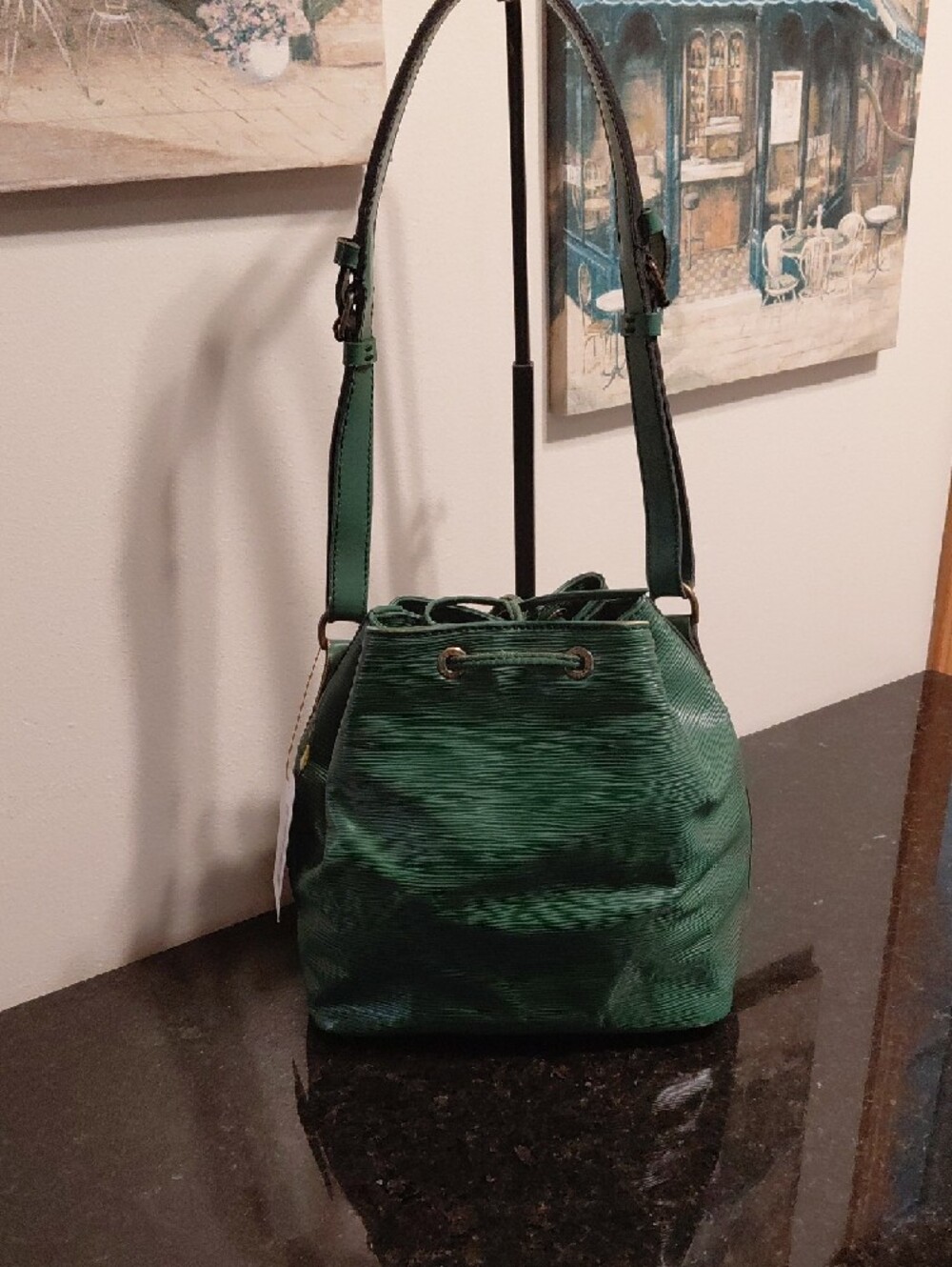 Louis Vuitton Petit Noe In Green Epi Leather GVC - Picture 4 of 16
